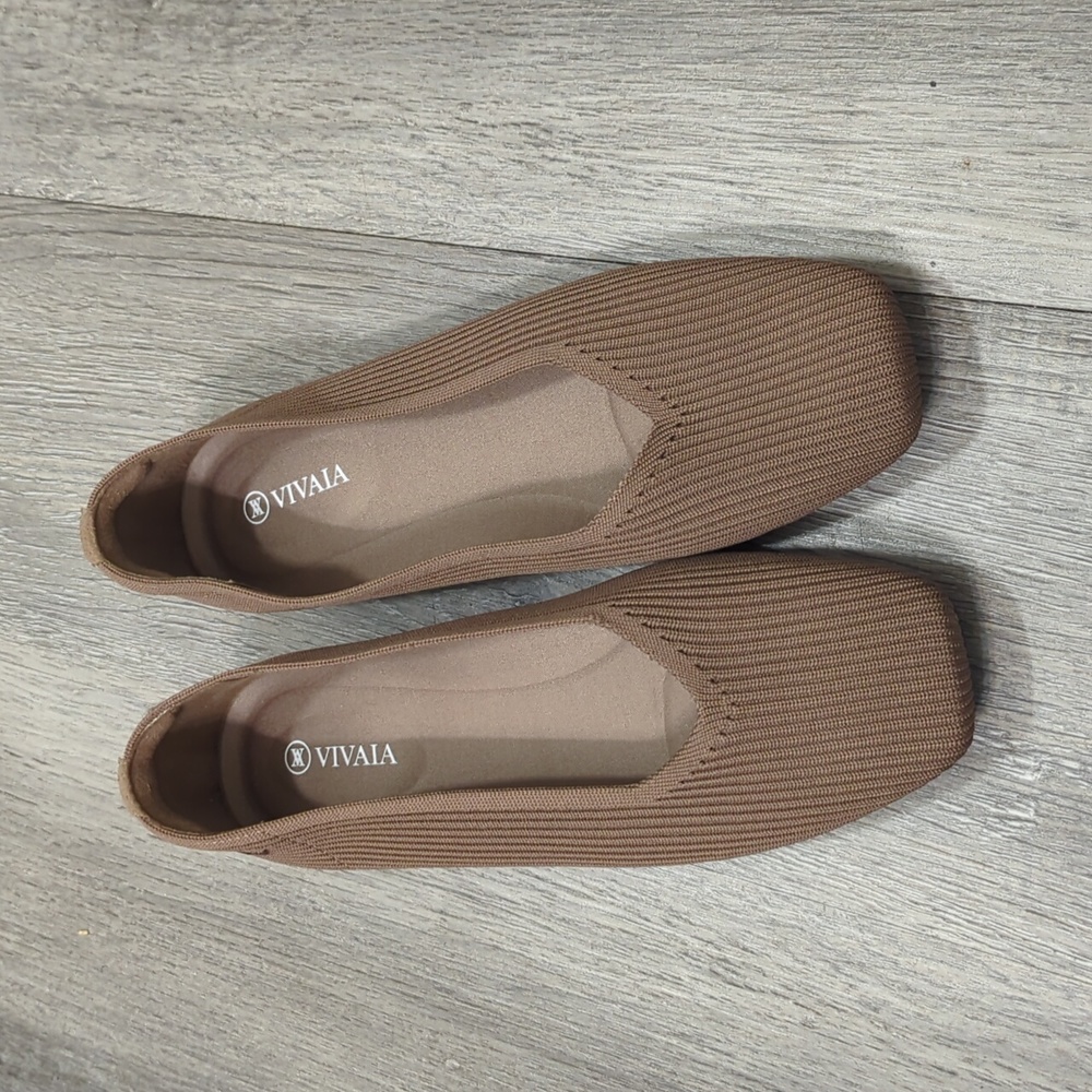 Vivaia Square Toe V-Cut Margot 2.0 Flats